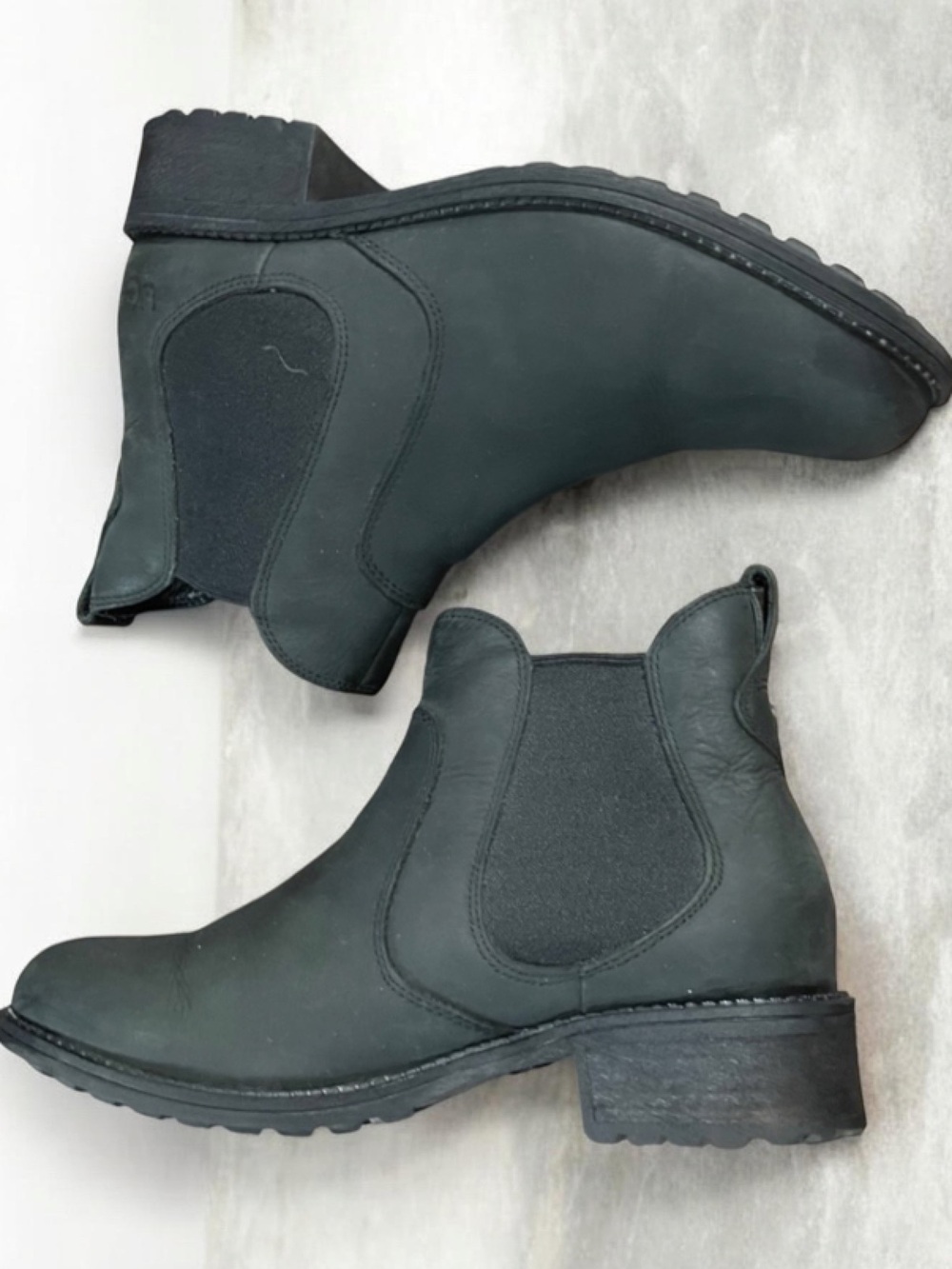 UGG Bonhan III Black Boots Size 7.5
